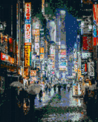 Nighttime Tokyo Streets Nighttime Tokyo Streets