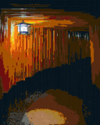 Mysterious Alleyway Illumination Mysterious Alleyway Illumination